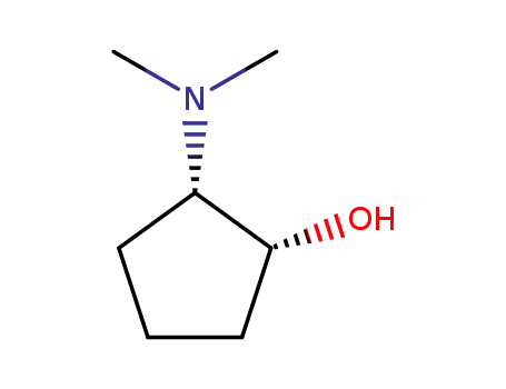 Molecular Structure of 18760-79-7 (Cyclopentanol,trans-2-(dimethylamino)-)