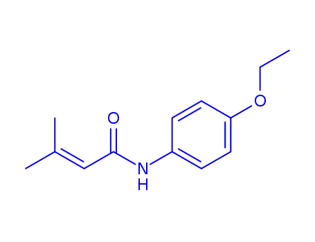 2-부텐아미드,N-(4-에톡시페닐)-3-메틸-(9CI)
