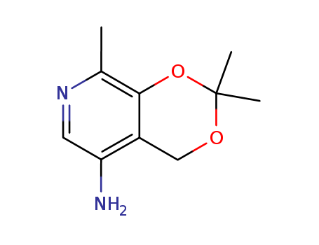 4H-1,3-Dioxino[4,5-c]pyridin-5-amine,2,2,8-trimethyl- cas  1626-12-6