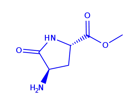 D-Proline, 4-amino-5-oxo-, methyl ester, (4S)-rel- (9CI)