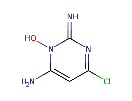 6-AMINO-4-CHLORO-2-IMINO-2H-PYRIMIDIN-1-OL