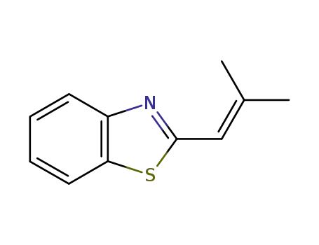 벤조티아졸, 2-(2-메틸-1-프로페닐)-(9CI)