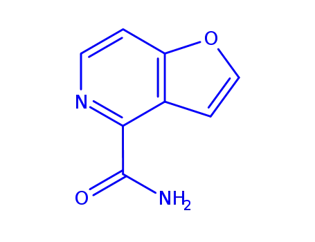 Molecular Structure of 190957-79-0 (Furo[3,2-c]pyridine-4-carboxamide (9CI))