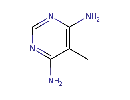 Molecular Structure of 162706-07-2 (4,6-Pyrimidinediamine, 5-methyl- (9CI))