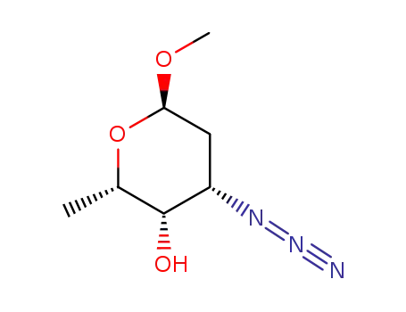 Methyl 3-azido-2,3,6-trideoxyhexopyranoside
