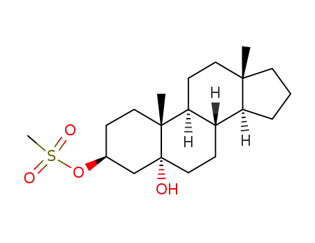 Methanesulfonic acid (3S,5R,8S,9S,10R,13S,14S)-5-hydroxy-10,13-dimethyl-hexadecahydro-cyclopenta[a]phenanthren-3-yl ester