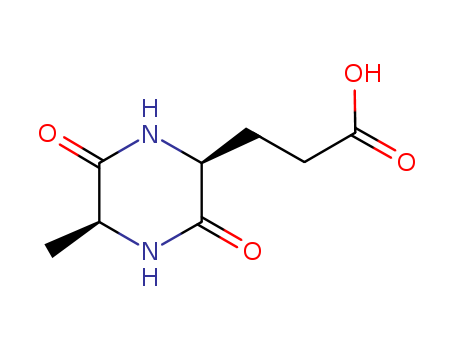2-Piperazinepropanoicacid, 5-methyl-3,6-dioxo-, (2S,5S)-