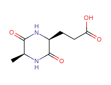 3-((2S,5S)-5-Methyl-3,6-dioxopiperazin-2-yl)propanoic acid