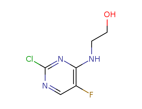 2-[(2-chloro-5-fluoro-4-pyrimidinyl)amino]ethanol