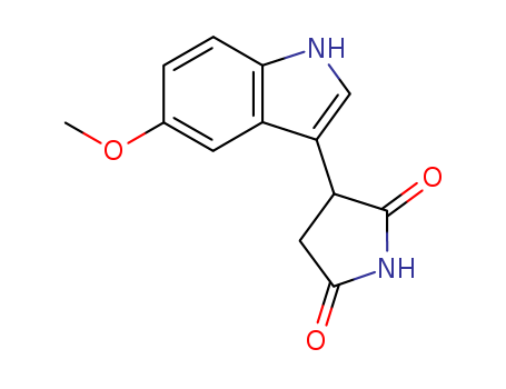 3-(5-methoxyindol-3-yl)succinimide