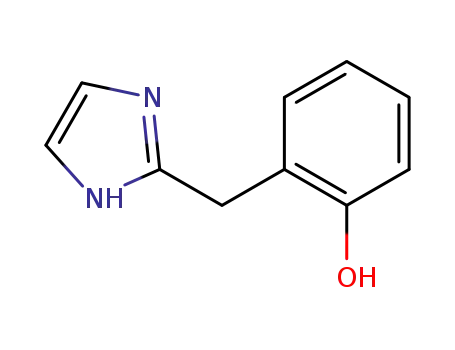 Molecular Structure of 163298-86-0 (2-(1H-IMIDAZOL-2-YLMETHYL)-PHENOL)
