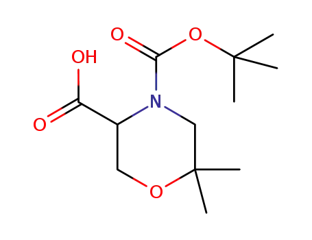 (S)-4-BOC-6,6-디메틸-모르폴린-3-카르복실산
