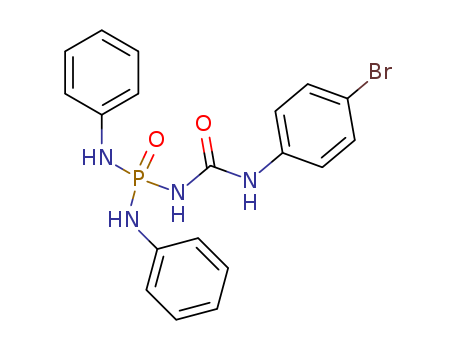 Urea,N-[bis(phenylamino)phosphinyl]-N'-(4-bromophenyl)-