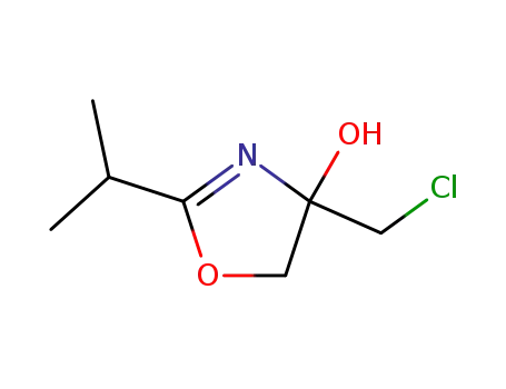 4-(chloromethyl)-4-hydroxy-2-isopropyloxazoline