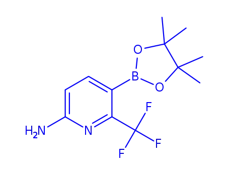 5-(4,4,5,5-Tetramethyl-[1,3,2]dioxaborolan-2-yl)-6-trifluoromethyl-pyridin-2-ylamine