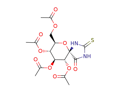 (2R,3R,4S,5R,6S)-3,4,5-triacetoxy-2-acetoxymethyl-7,9-diaza-1-oxa-spiro[4,5]decane-10-one-8-thione