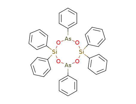 Molecular Structure of 18817-07-7 (244688-HEXAPHENYL-1357-TETRAOXA-26-DIARSA-48-DISILACYCLOOCTANE)