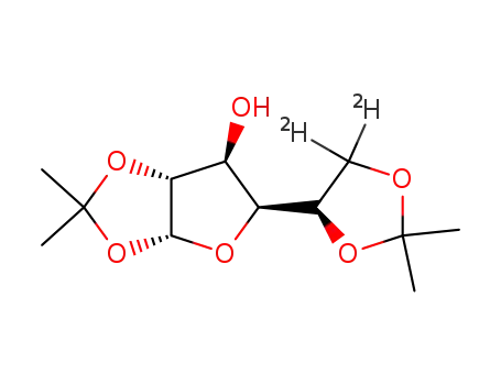 1,2:5,6-di-O-isopropylidene-α-D-(6,6'-<sup>2</sup>H<sub>2</sub>)-glucofuranose