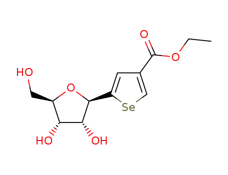 ethyl 5-β-D-ribofuranosylselenophene-3-carboxylate