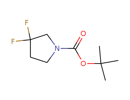 TERT-BUTYL 3,3-DIFLUOROPYRROLIDINE-1-CARBOXYLATE  CAS NO.195447-25-7