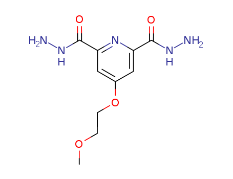 2,6-Pyridinedicarboxylicacid, 4-(2-methoxyethoxy)-, 2,6-dihydrazide cas  18986-23-7