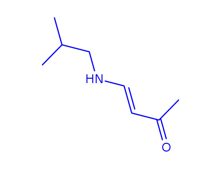 Molecular Structure of 187606-26-4 (3-Buten-2-one, 4-[(2-methylpropyl)amino]-, (Z)- (9CI))