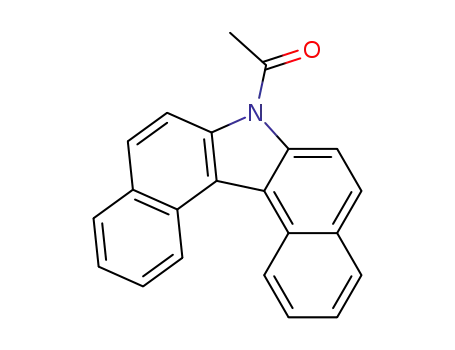 Molecular Structure of 64694-79-7 (N-acetyl-7H-dibenzo(c,g)carbazole)