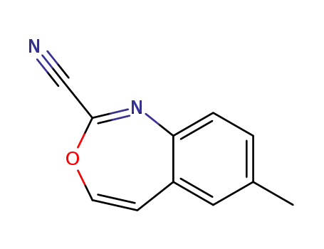 7-メチル-3,1-ベンゾオキサゼピン-2-カルボニトリル