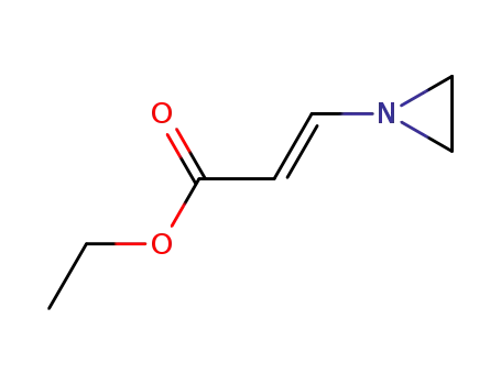 Molecular Structure of 1883-81-4 (ethyl (2E)-3-aziridin-1-ylprop-2-enoate)