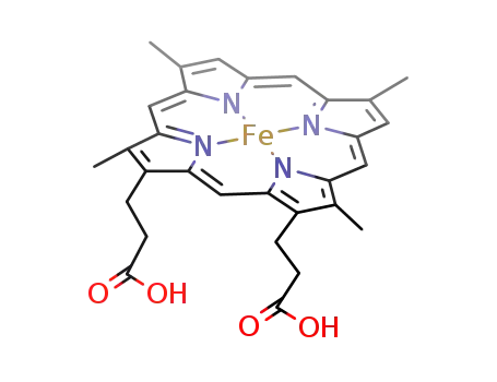 Molecular Structure of 18922-88-8 (deuteroheme)