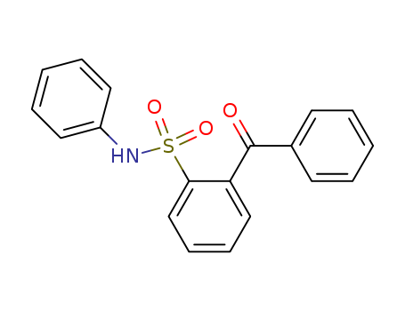 Benzenesulfonamide,2-benzoyl-N-phenyl-