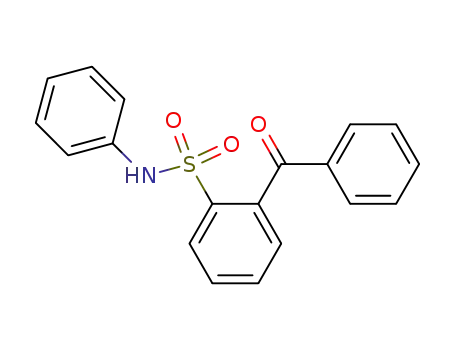 Molecular Structure of 18963-28-5 (2-benzoyl-N-phenylbenzenesulfonamide)