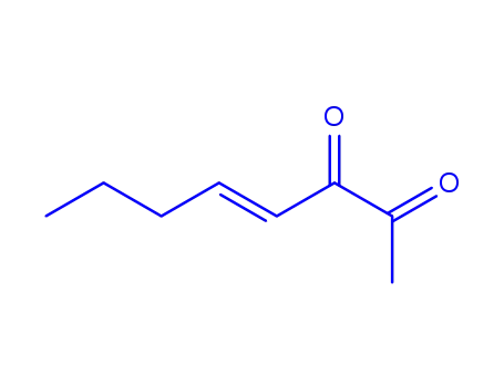 Molecular Structure of 190512-44-8 (4-Octene-2,3-dione, (E)- (9CI))