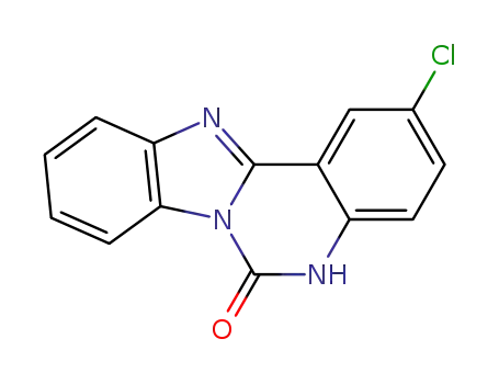 2-chlorobenzimidazo[1,2-c]quinazolin-6(12H)-one