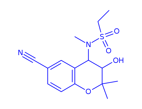 rel-N-[(3R,4S)-6-Cyano-3,4-dihydro-3-hydroxy-2,2-dimethyl-2H-1-benzopyran-4-yl]-N-methylethanesulfonamide