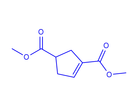 3-사이클로펜텐-1,3-디카르복실산, 디메틸 에스테르(9CI)