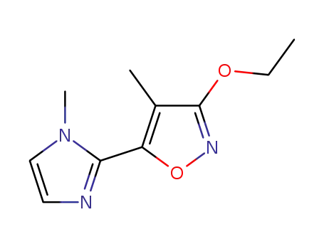 Isoxazole, 3-ethoxy-4-methyl-5-(1-methyl-1H-imidazol-2-yl)- (9CI)