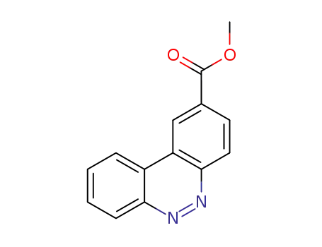 Molecular Structure of 19376-08-0 (Benzo[c]cinnoline-2-carboxylic acid methyl ester)