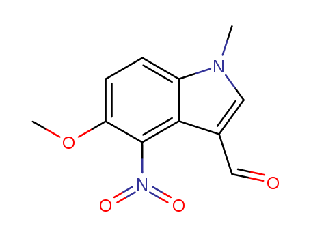5-Methoxy-1-methyl-4-nitro-1H-indole-3-carbaldehyde