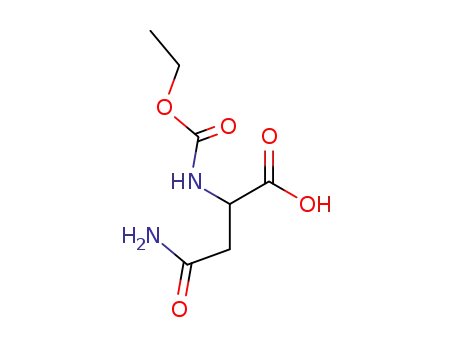 Molecular Structure of 16639-91-1 (N(ALPHA)-ETHOXYCARBONYL-L-ASPARAGINE)