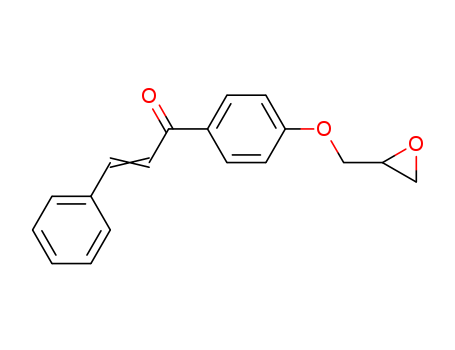 2-Propen-1-one,1-[4-(oxiranylmethoxy)phenyl]-3-phenyl- (9CI) cas  19152-48-8