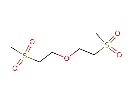 Molecular Structure of 16523-03-8 (1-(methylsulfonyl)-2-[2-(methylsulfonyl)ethoxy]ethane)