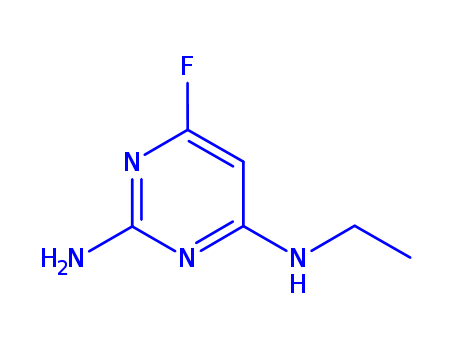 2,4-PYRIMIDINEDIAMINE,N4-ETHYL-6-FLUORO-