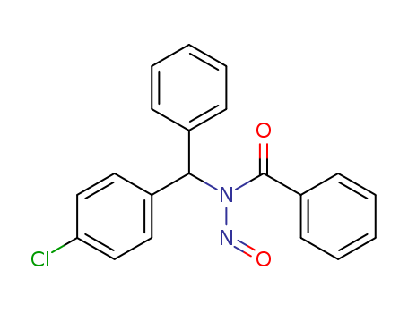Benzamide,N-[(4-chlorophenyl)phenylmethyl]-N-nitroso- cas  16469-42-4