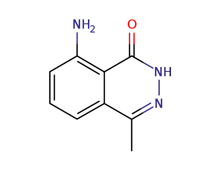 Molecular Structure of 16676-82-7 (8-amino-4-methylphthalazin-1(2H)-one)