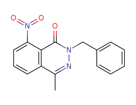 2-benzyl-4-methyl-8-nitrophthalazin-1(2H)-one