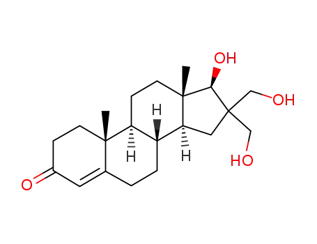 (8R,9S,10R,13S,14S,17R)-17-Hydroxy-16,16-bis-hydroxymethyl-10,13-dimethyl-1,2,6,7,8,9,10,11,12,13,14,15,16,17-tetradecahydro-cyclopenta[a]phenanthren-3-one
