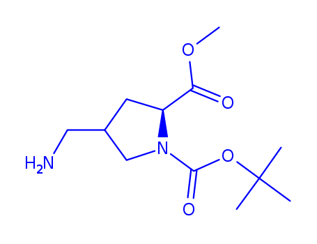 (2S,4R)-1-tert-butyl 2-Methyl 4-(aMinoMethyl)pyrrolidine-1,2-dicarboxylate