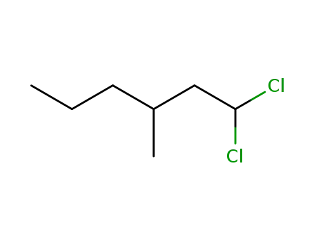 Molecular Structure of 16703-32-5 (Hexane, 1,1-dichloro-3-methyl-)