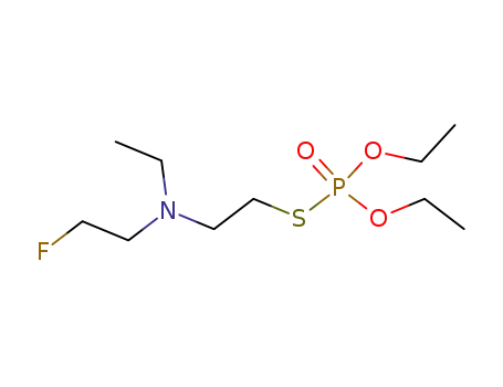 Molecular Structure of 1645-37-0 (O,O-diethyl S-{2-[ethyl(2-fluoroethyl)amino]ethyl} phosphorothioate)